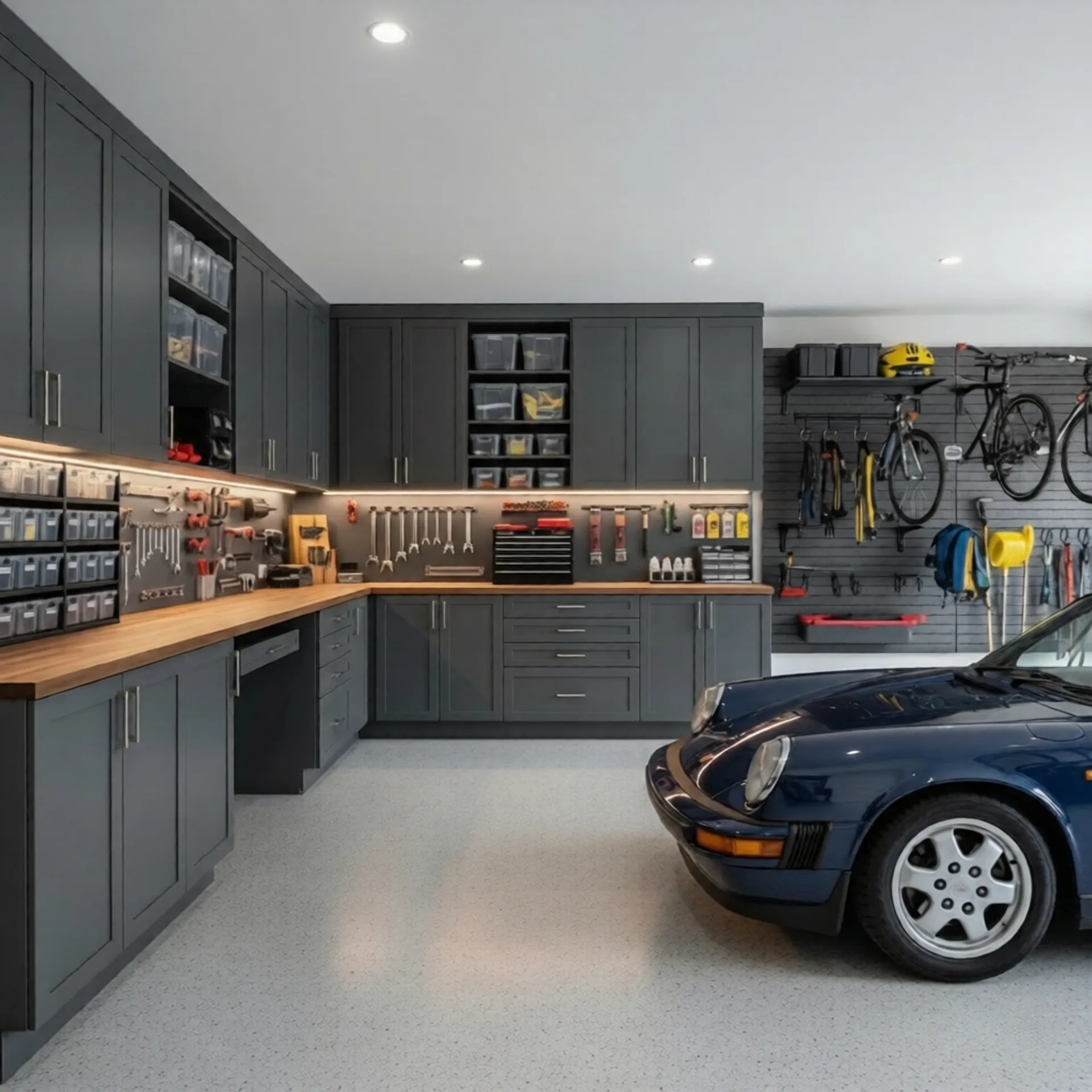 Custom Garage Storage Cabinets