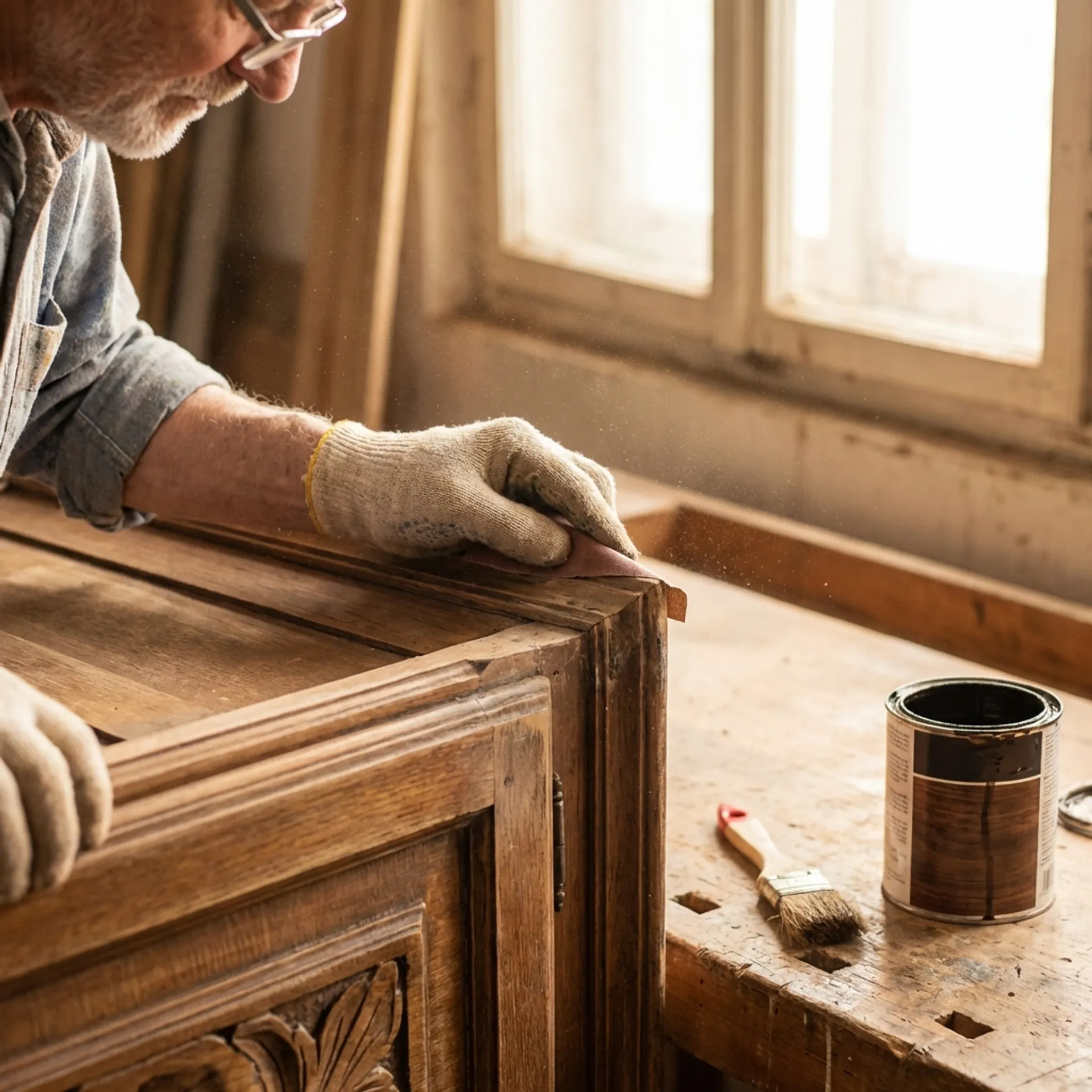 Cabinet Repair and Restoration