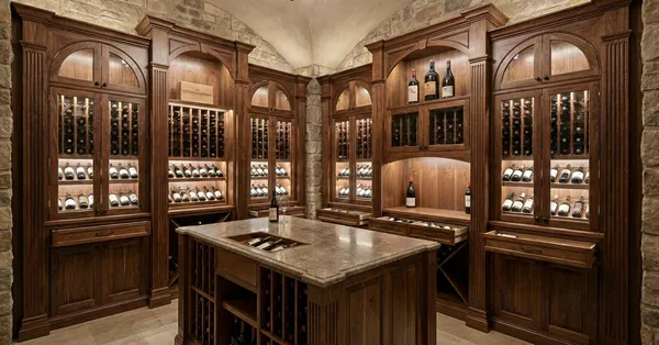 Wine Cellar Cabinets