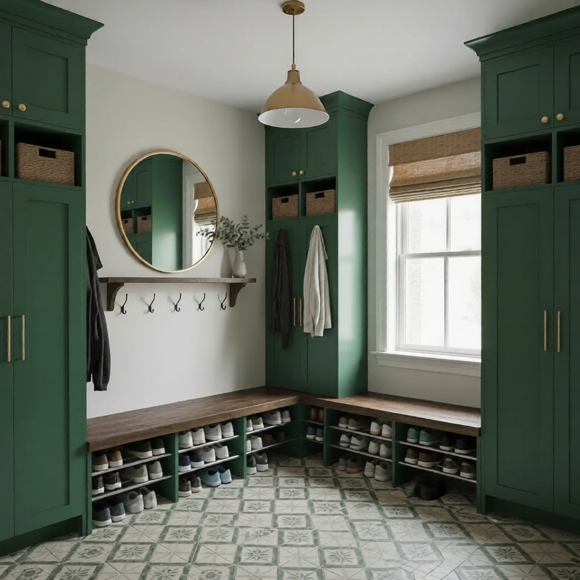 Custom Mudroom Lockers