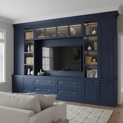 Navy Blue Media Center